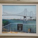 小山俊一 「紐育 クイーンズボロ橋遠望」