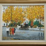 小山俊一 「紐育 セントラルパークの秋」