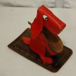 富澤清美 (東京23 )レザークラフト「犬のリモコン入れ」