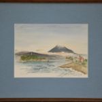 富岡幸生 (湘南) 「稲村ケ崎より江の島風景②」